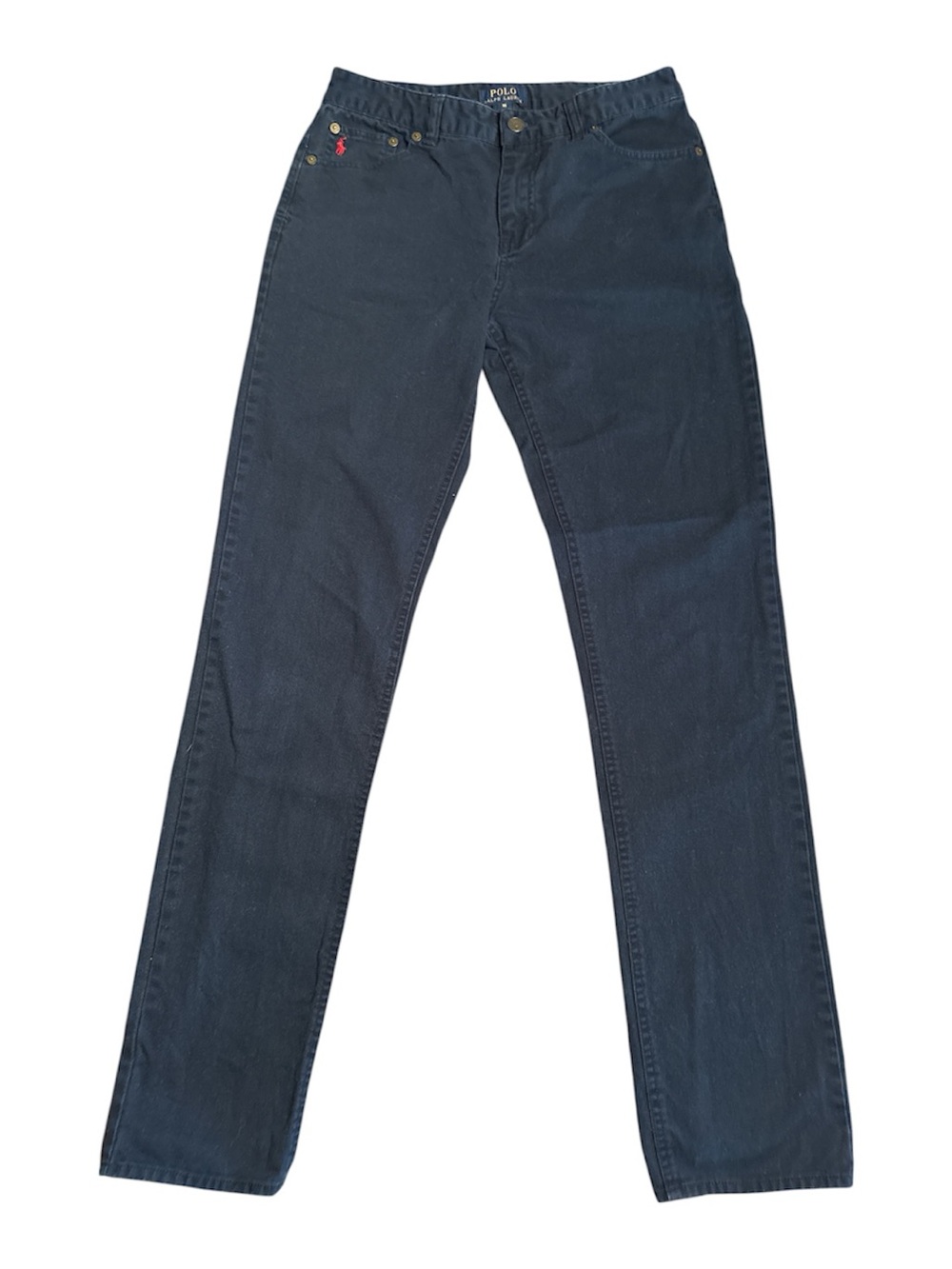 Polo Ralph Lauren Boys Denim Jeans #323510841 Dark Navy 100% Cotton Size 18